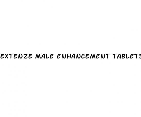 extenze male enhancement tablets