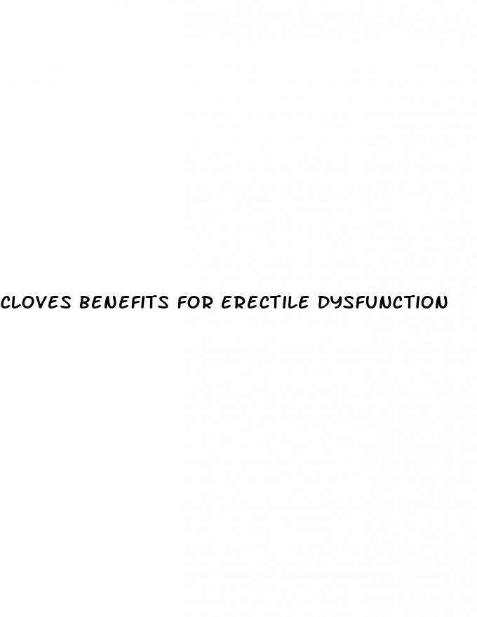 cloves benefits for erectile dysfunction