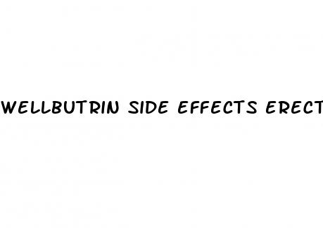 wellbutrin side effects erectile dysfunction