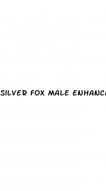 silver fox male enhancement