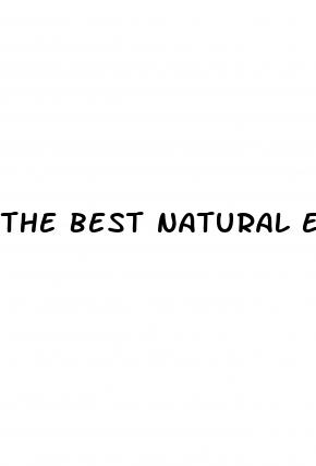 the best natural ed pills