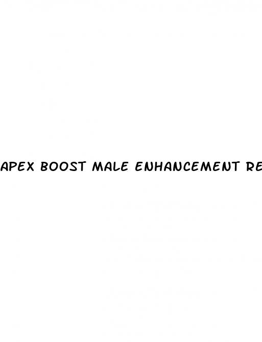 apex boost male enhancement reviews