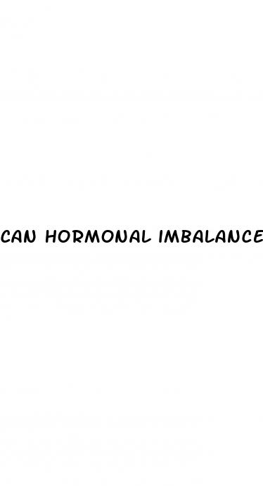 can hormonal imbalance cause erectile dysfunction