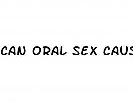 can oral sex cause erectile dysfunction