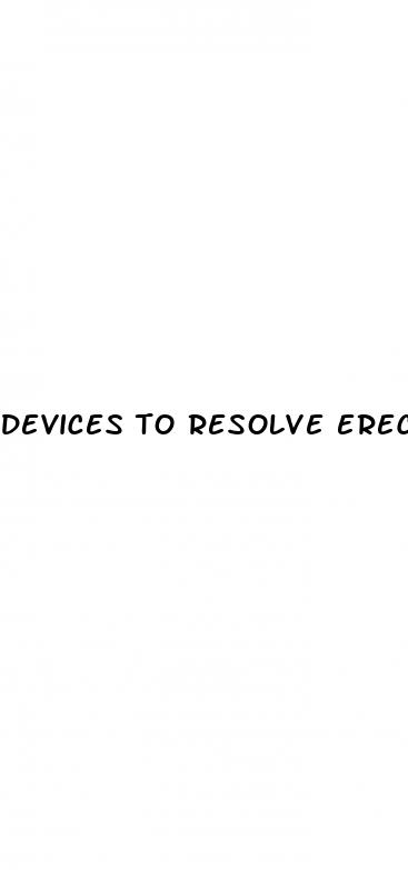 devices to resolve erectile dysfunction