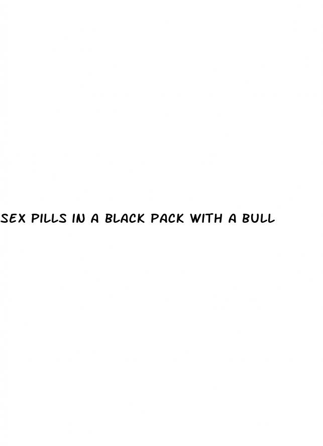 sex pills in a black pack with a bull