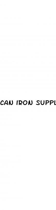 can iron supplements cause erectile dysfunction