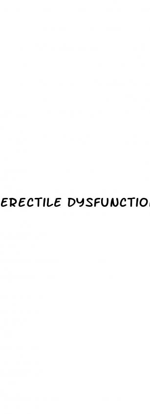 erectile dysfunction and kidney stones