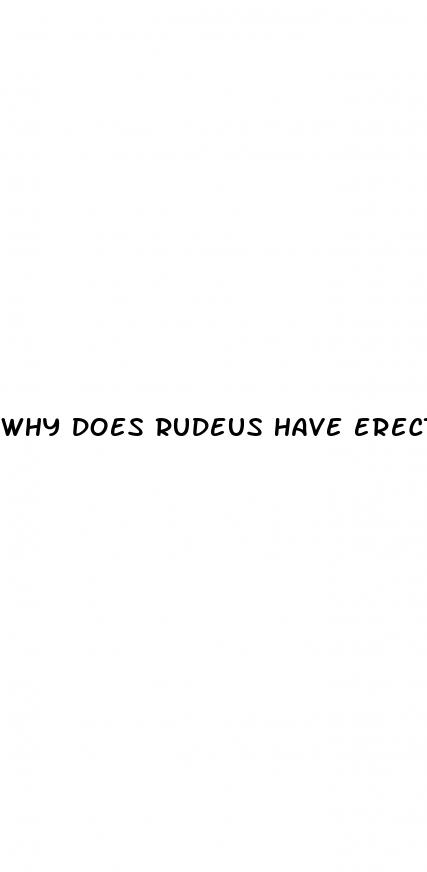 why does rudeus have erectile dysfunction