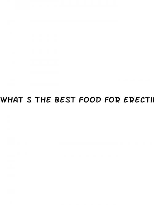 what s the best food for erectile dysfunction