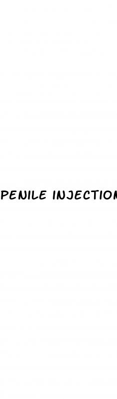 penile injection for erectile dysfunction treatment