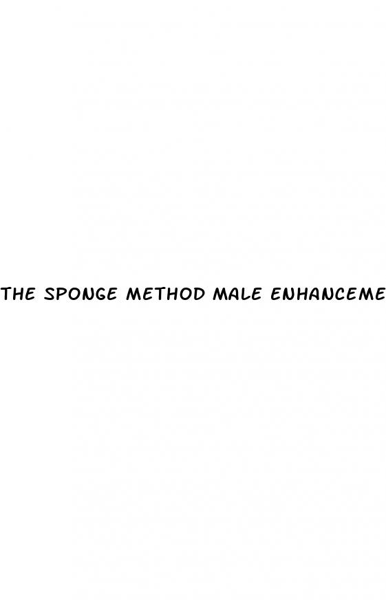 the sponge method male enhancement