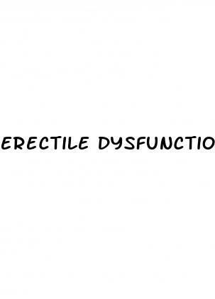 erectile dysfunction because of diabetes