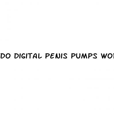 do digital penis pumps work