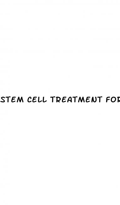 stem cell treatment for erectile dysfunction in india