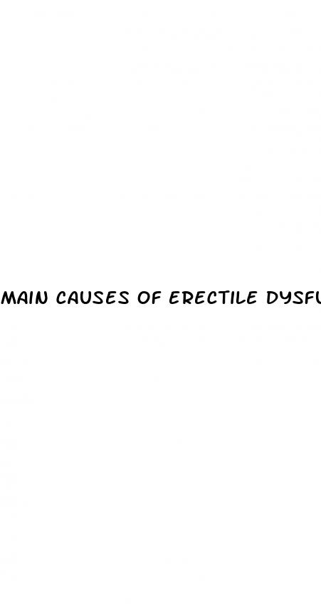 main causes of erectile dysfunction in 20s