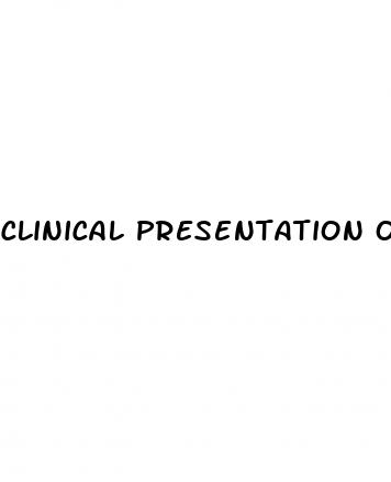 clinical presentation of erectile dysfunction