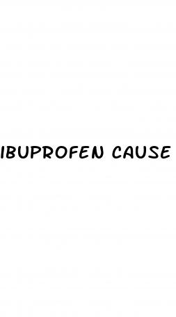 ibuprofen cause erectile dysfunction