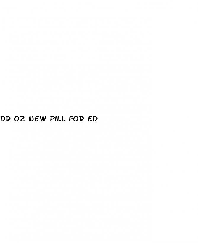 dr oz new pill for ed