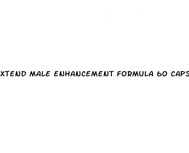 xtend male enhancement formula 60 caps