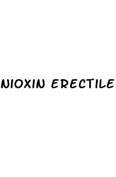 nioxin erectile dysfunction