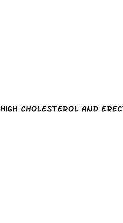 high cholesterol and erectile dysfunction