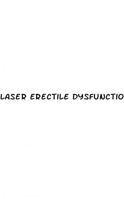 laser erectile dysfunction