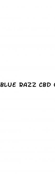 blue razz cbd gummies 250mg