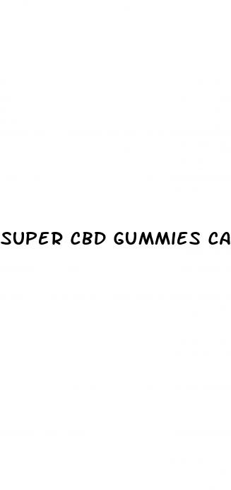 super cbd gummies canada