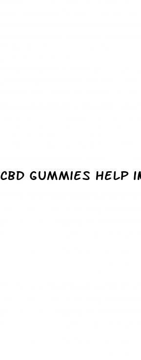 cbd gummies help insomnia