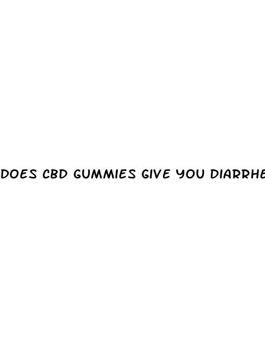 does cbd gummies give you diarrhea