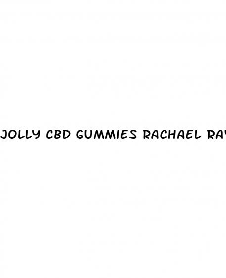 jolly cbd gummies rachael ray