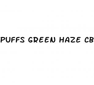 puffs green haze cbd gummies