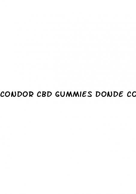 condor cbd gummies donde comprar