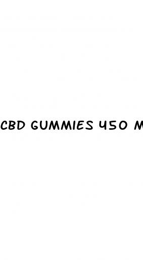 cbd gummies 450 mg