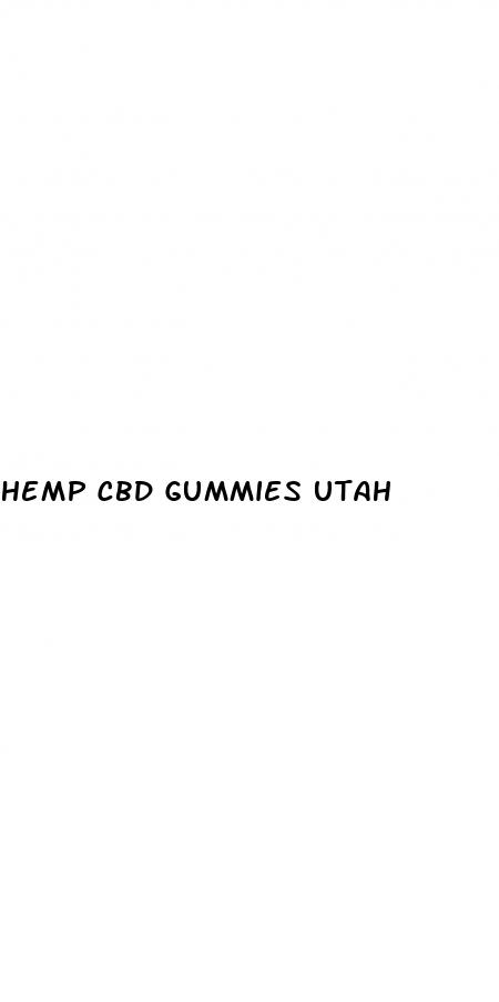 hemp cbd gummies utah