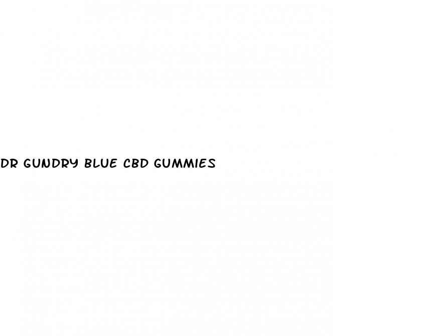 dr gundry blue cbd gummies