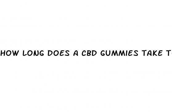 how long does a cbd gummies take to work