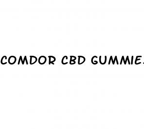 comdor cbd gummies