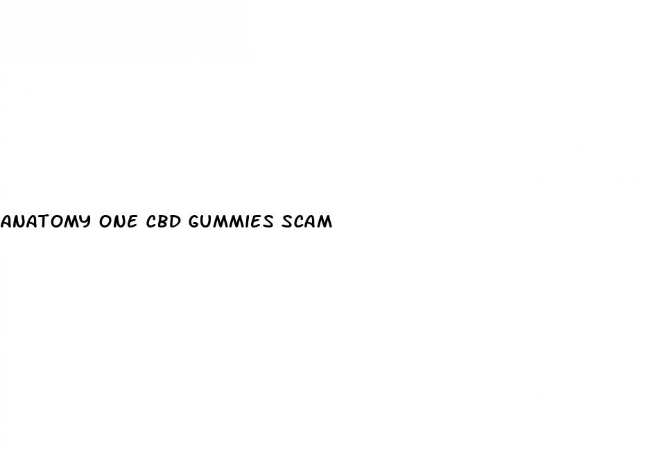 anatomy one cbd gummies scam