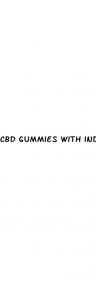 cbd gummies with indica