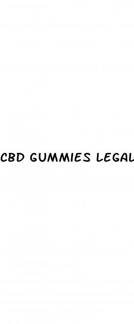 cbd gummies legal in arkansas