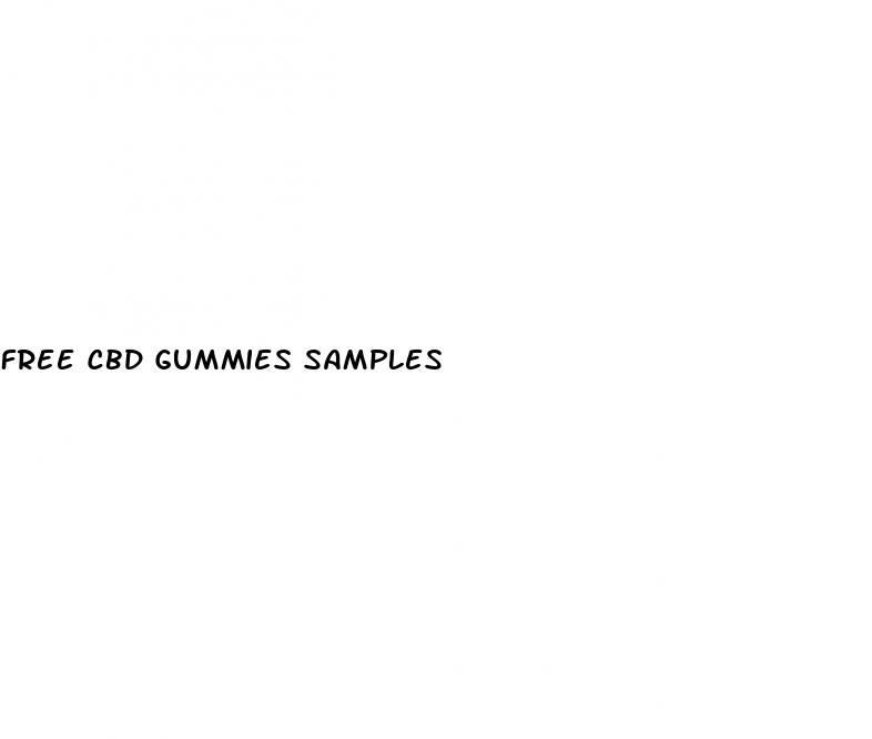 free cbd gummies samples