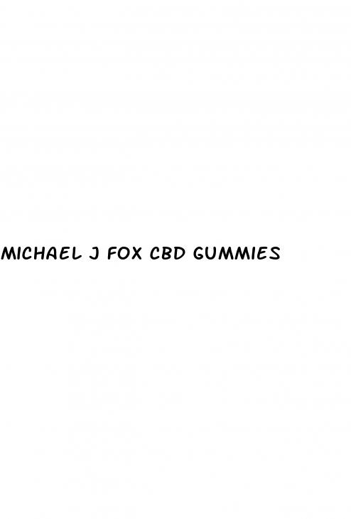 michael j fox cbd gummies