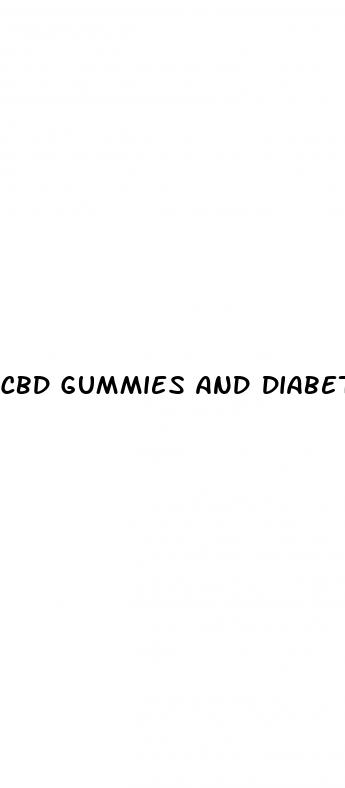 cbd gummies and diabetes