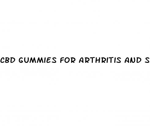 cbd gummies for arthritis and sleep