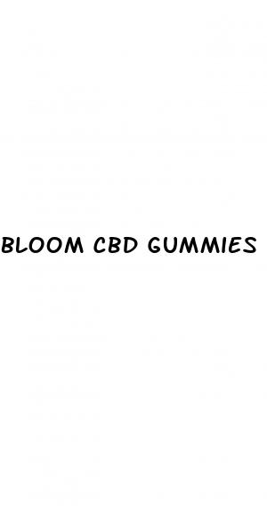 bloom cbd gummies dr oz