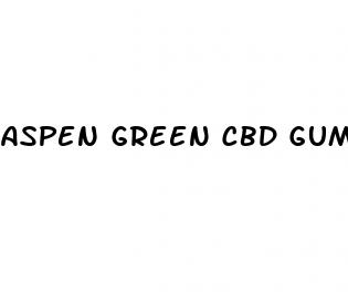 aspen green cbd gummies reviews