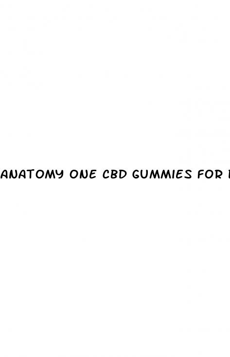 anatomy one cbd gummies for dementia