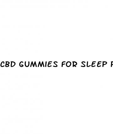 cbd gummies for sleep pooler